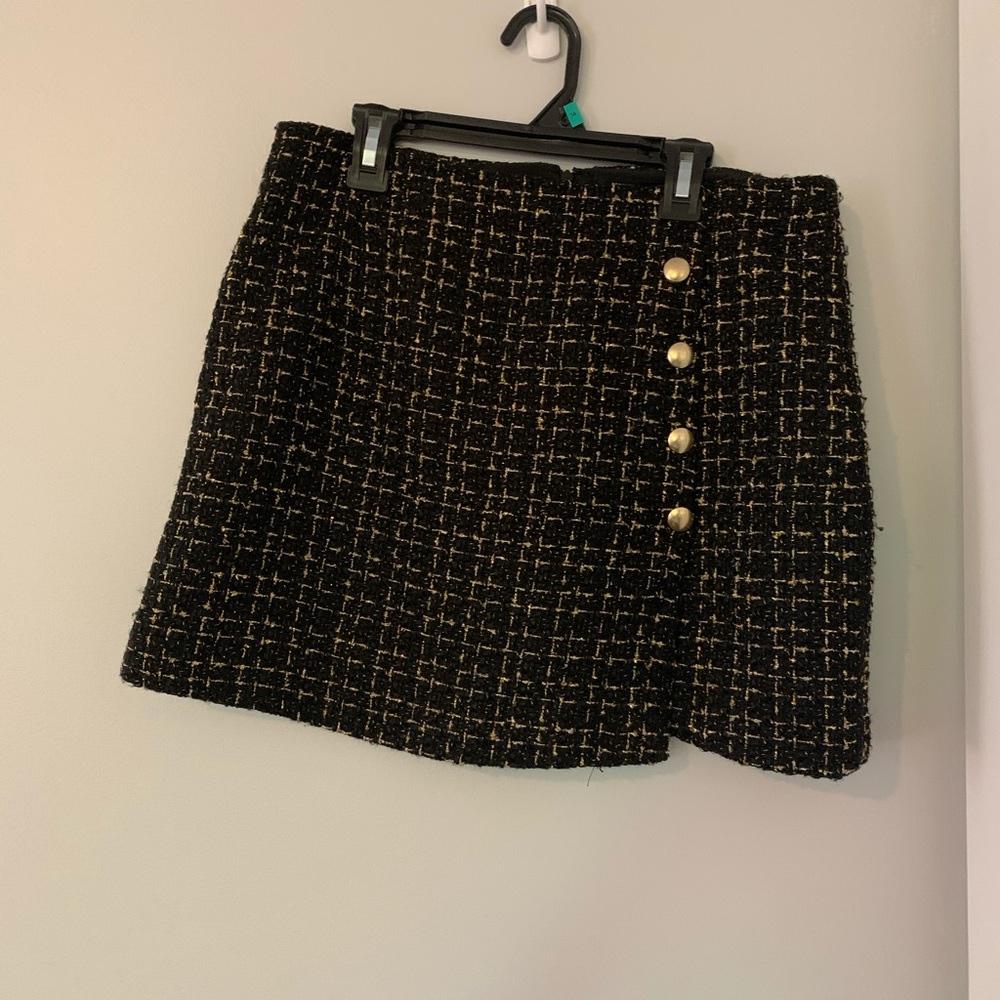 Forever21 Houndstooth Patterned Skirt